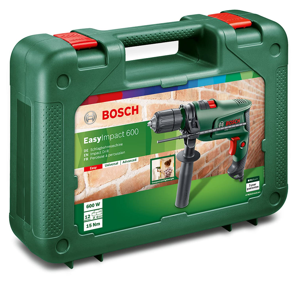 Bosch Schlagbohrmaschine EasyImpact 600 (600 Watt, im Koffer)
