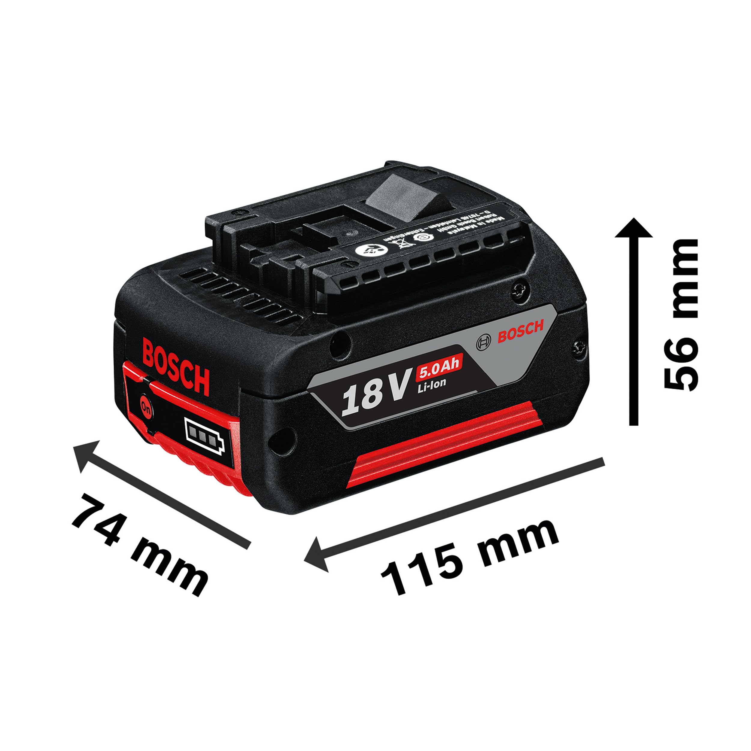 Bosch Professional 18V System Akku GBA 18V 5.0Ah