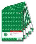 SIGEL SD011 Lieferscheine A5, 2x40 Blatt, selbstdurchschreibend, 5er Pack, Lieferscheinblock, mit Empfangsschein, mikroperforiert, aus nachhaltigem Papier