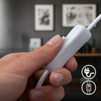 BRILONER – Nachttischlampe, Schreibtischlampe Schwenkbar, Tischlampe GU10 für Home Office mit Kabelschalter, Leselampe, Lindgrün