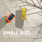 Airthereal PA1K-GO tragbarer Ozongenerator - schnurloser, batteriebetriebener Geruchsbeseitiger für Auto, Hotelzimmer, Büros, Badezimmer sowie andere, kleine Räume (blau-orange)