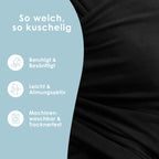 Sleepy Wrap Babytragetuch - Anschmiegsames & Einfach zu Bindendes Tragetuch Baby Neugeboren bis 15 kg, Waschbar, Leicht & Atmungsaktiv (Schwarz)