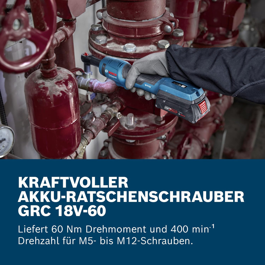 Bosch Professional 18V System Akku-Ratschenschrauber GRC 18V-60