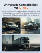 70mai Dashcam Hardwire Kit UP06, Typ-C Festverdrahtungs-Kit mit Dreistufig Einstellbarem Niederspannungsschutz, Kompatibel mit 70mai M310/A510/A810/4K Omni/T800E/T800, 24Std. Parkmodus