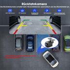 Avylet 8'' Tragbares Carplay Display für Apple CarPlay & Android Auto, Touch Bildschirm, Magnetische Halterung, OTA-Updates, IP67 1080P Rückfahrkamera, Bluetooth, Sprachsteuerung, GPS-Navigation