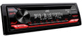 JVC KD-DB622BT CD-Autoradio mit DAB+ und Bluetooth Freisprecheinrichtung (Soundprozessor, USB, AUX-In, Spotify Control, 4 x 50 Watt, rote Tastenbeleuchtung, Ohne Antenne)