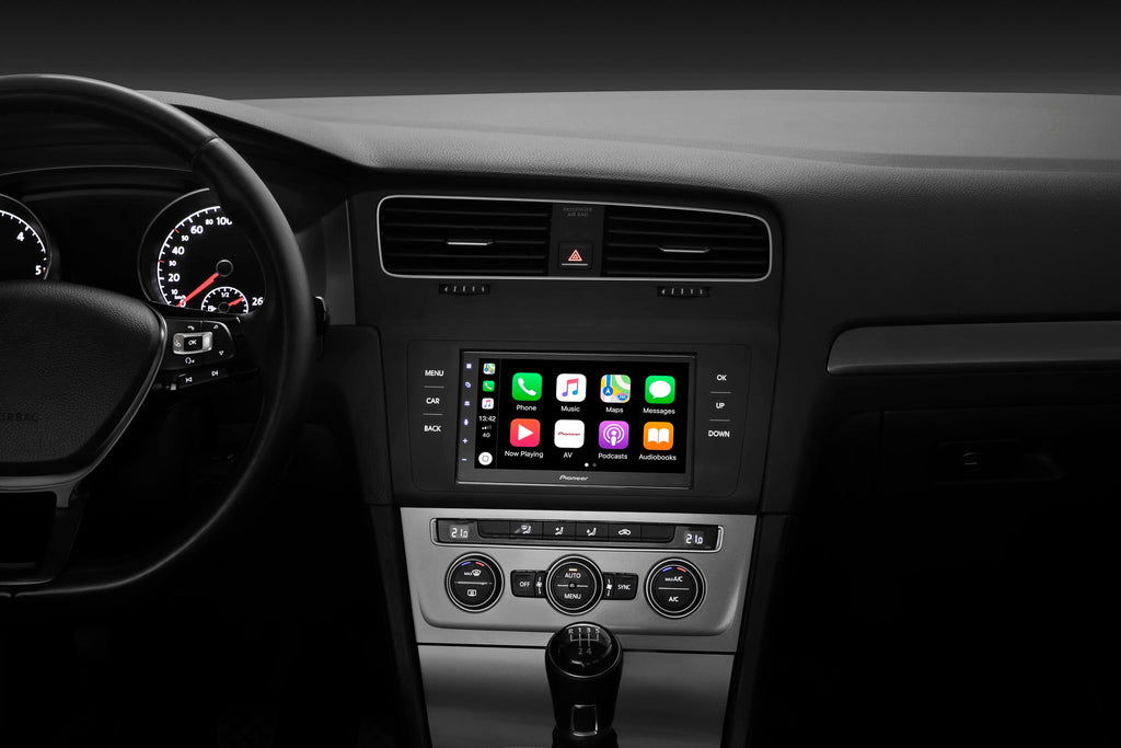 Pioneer SPH-DA250DAB-CAM, 6,8" 2-DIN-Mediareceiver mit Apple CarPlay, Android Auto, DAB+ und Bluetooth, inklusive Dash Kamera