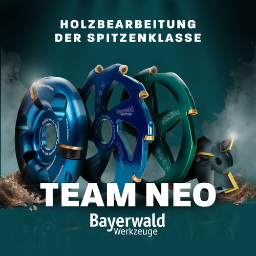 Bayerwald NeoTwister Planfräser für Oberfräse f. Holz - SchnittØ 35 mm/SchaftØ 8 mm - Planfräsen/Nutfräsen/Kantenfräsen - tauschbare TiN-besch. Messer - Profiwerkzeug, präzise&langlebig