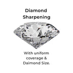 DMT Dia-Sharp® Diamant Schleifstein 8" Extra-Extragrob | Messerschärfer in Profiqualität | 20cm Wetzstein für Messer und Werkzeuge | Made in USA | D8XX