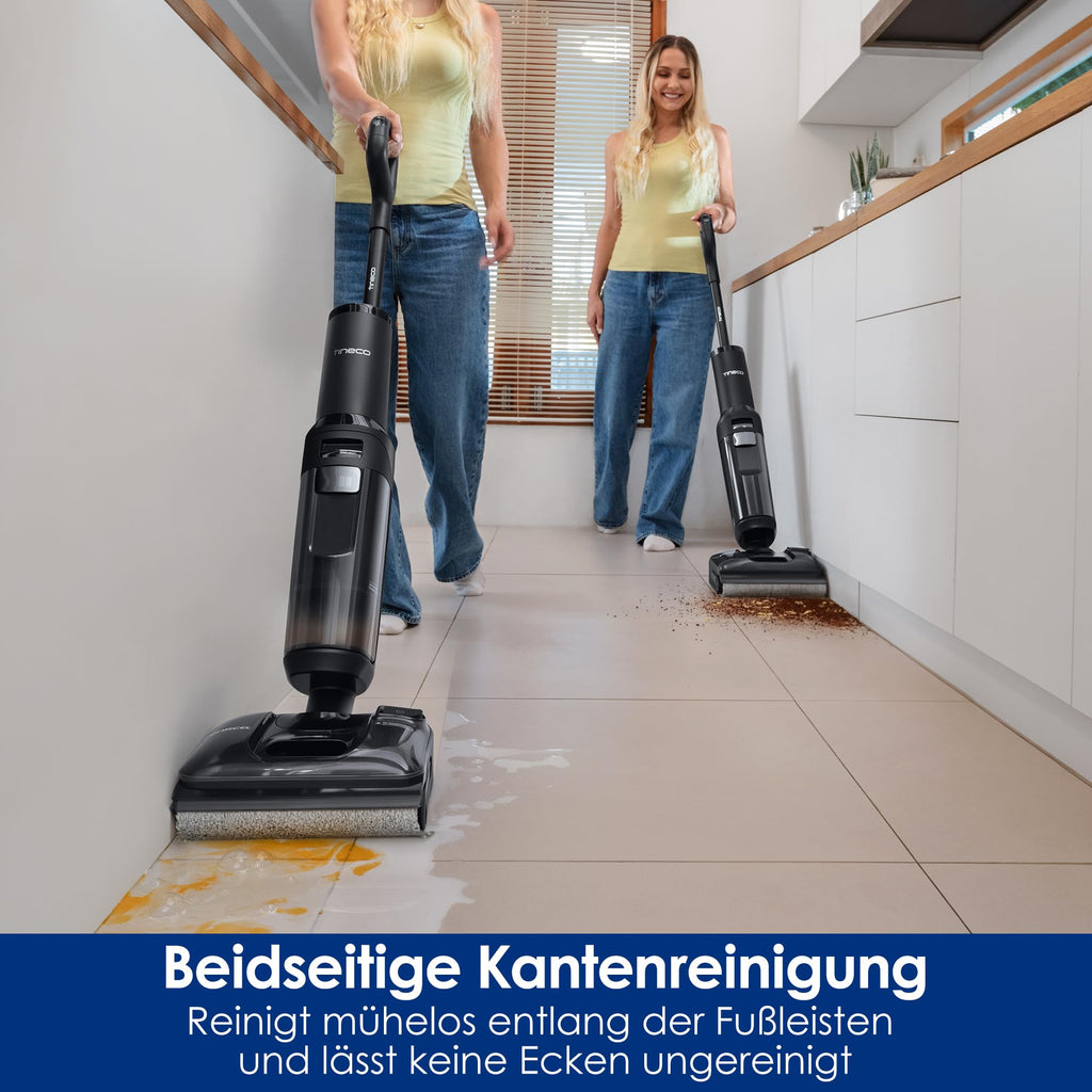 Tineco FLOOR ONE Switch S7 Stretch Nass Trockensauger & Akkusauger Set 5-in-1, FlashDry Selbstreinigung, DualBlock Anti-Tangle, 50 Min Laufzeit 22kPa Multifunktionaler Bodenreiniger für das Ganze Haus