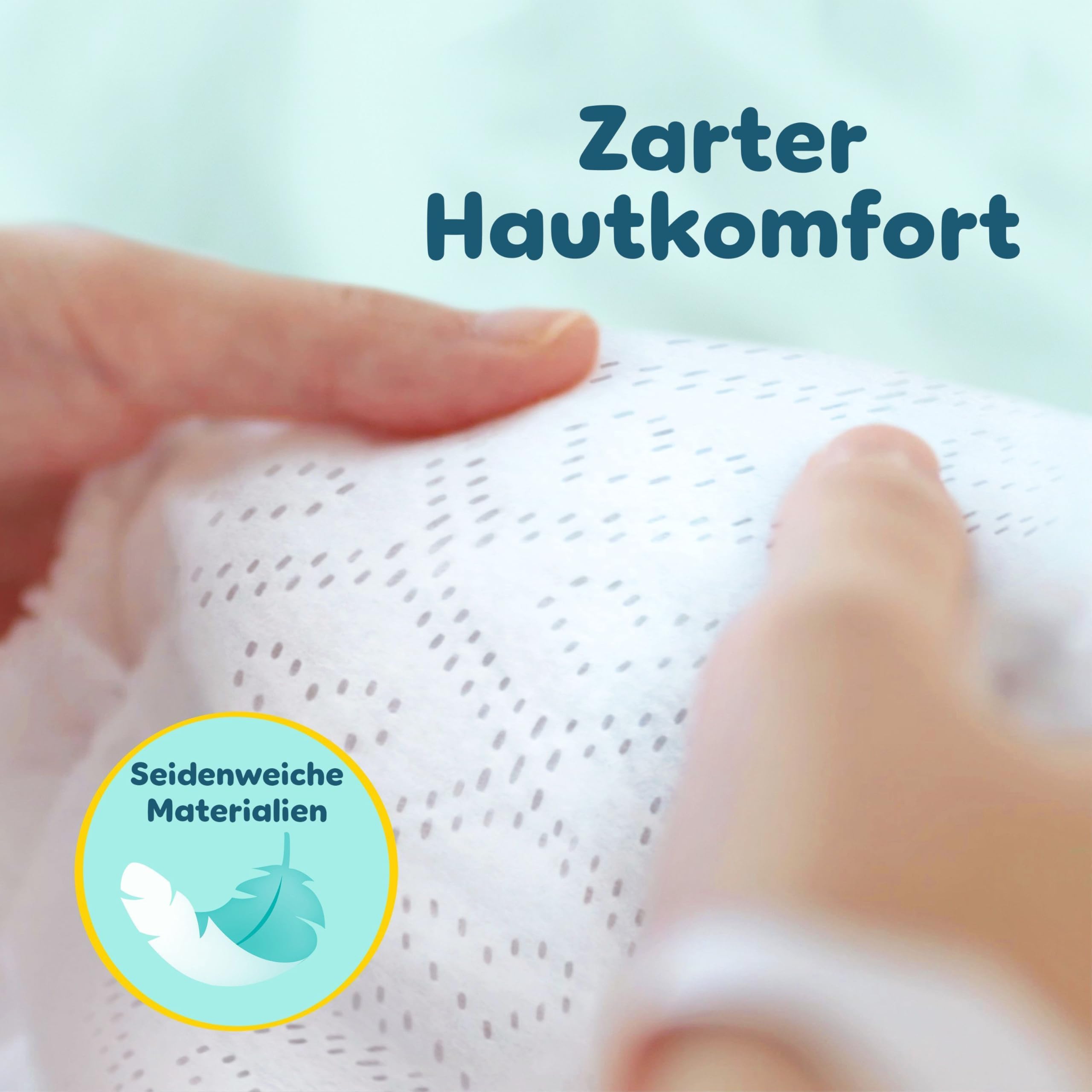 Pampers Premium Protection Größe 4, 174 Windeln, 9kg-14kg, Doppelter Schutz für die Haut und vor Auslaufen