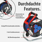 Brennenstuhl Garant IP44 Kabeltrommel (25m, Spezialkunststoff, kurzfristiger Einsatz im Außenbereich, Made in Germany) grau