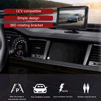 OBEST 5 Zoll LCD Bildschirm Rückfahrkamera, wasserdichte IP68 Monitor für Rückfahrkamera, Rückfahrkamera Monitor für Auto SUV LKW Truck Wohnmobil