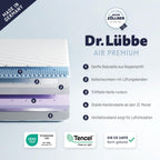 Julius Zöllner Babymatratze Dr. Lübbe Air Premium, TÜV zertifiziert, Standard 100 by OEKO-TEX, 70x140 cm (1er Pack), Weiß
