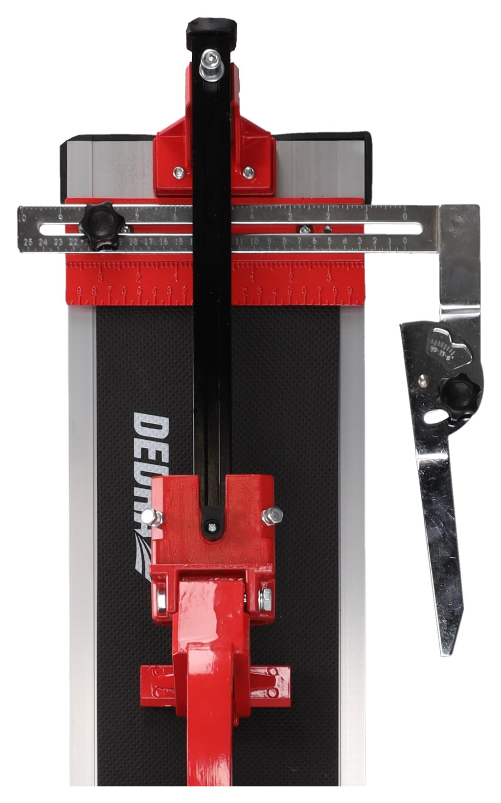 DEDRA Fliesenschneider, manuelle Fliesenschneidmaschine, 1200 mm, 120 cm, mit Kugellager, Führungsschiene mit „X“-Profil, Aluminium-Chassis, mit gummierter Arbeitsplatte (Maximale Schnittlänge 1200mm)