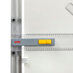 Aristo Zeichenanlage (Format A2, Zeichentisch mit Zeichenmaschine, Plattengröße 60 x 70 cm, verstellbarer Neigungswinkel) grau