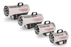 Rothenberger Industrial Gas – Heiz – Kanone/Gebläse RoTurbo 35000 inkl. Piezo-Zündung, Schlauch & Schlauchbruchsicherung 34,0 kW, 1500000363