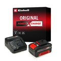 Original Einhell Starter Kit 4,0 Ah Akku und Ladegerät Power X-Change (Li-Ion, 18 V, 75 min Ladezeit, passend für alle Power X-Change Geräte) 1er Pack