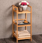 Kesper | Regal, Material: Bambus, Maße: B 30 x H 70 x T 30 cm, Farbe: Braun | 19435