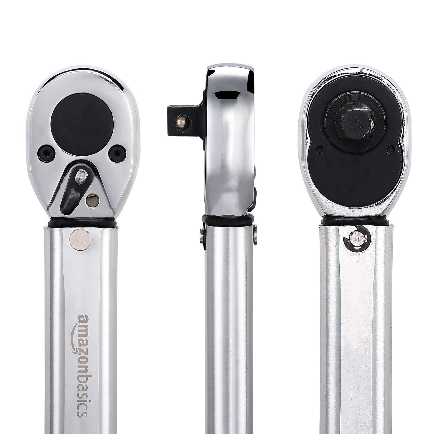 Amazon Basics Einrastender 3/8 Zoll -Drehmomentschlüssel, 15-80 ft.-lb, 20.4-108.5 Nm