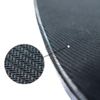 Woxter Stinger-Etage-Tarn-Tarnung - Boden-Gaming-Teppichboden, Bodenschutz-Teppiche - wasserbeständig, waschbar, 100% Mikrofaser, Durchmesser 120cm, Tarnung