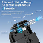 Alkoholtester Alkotester Atemalkoholtester Promilletester Alkomat professionell Dual-Sensor digital mit LCD, tragbar für Auto & Zuhause, 20 Mundstücke, Breathalyzer Breathalyser Alcohol tester Breath