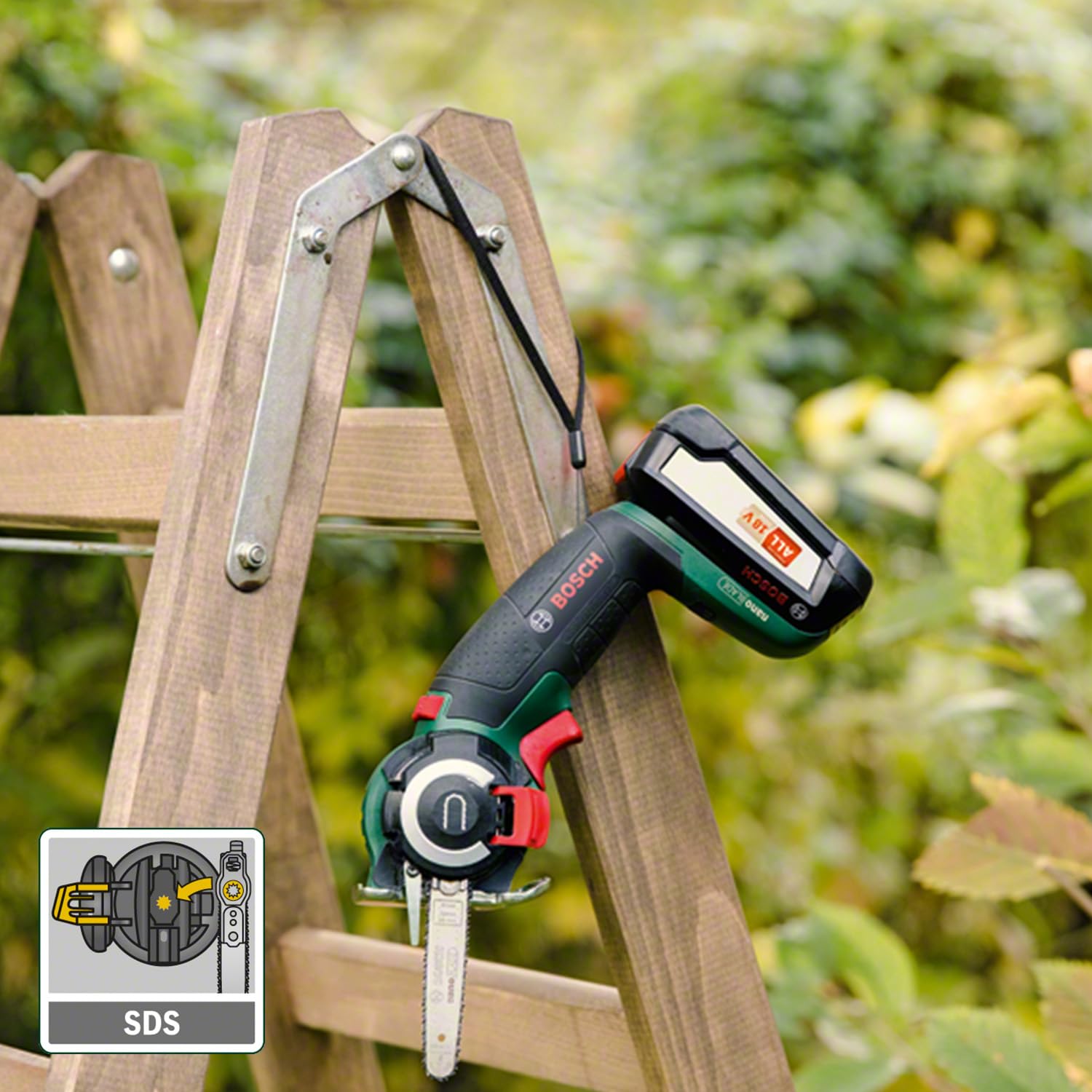 Bosch Akku-NanoBlade-Säge AdvancedCut 18 (1 Akku, NanoBlade-Technologie, 18 Volt System, im Karton)