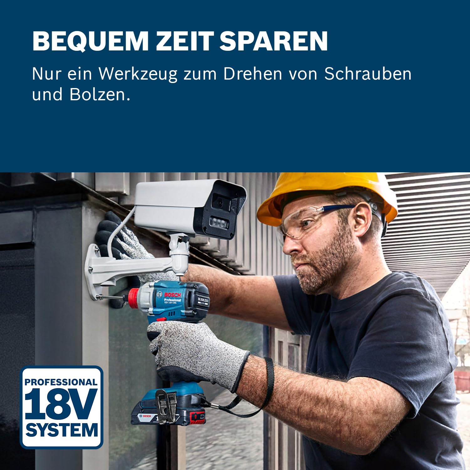Bosch Professional 18V System Akku-Drehschlagschrauber GDX 18V-285 (inkl. L-BOXX)