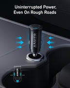 Anker USB-C Kfz-Ladegerät, 30W 2-Port Typ-C Kfz-Netzteil, Kfz-Ladegerät für iPhone mit PowerIQ 3.0, Für iPhone 17/16/15/14/13/12 Serie, Samsung Galaxy S23/S22/S21 Serie, iPad Pro, AirPods und mehr