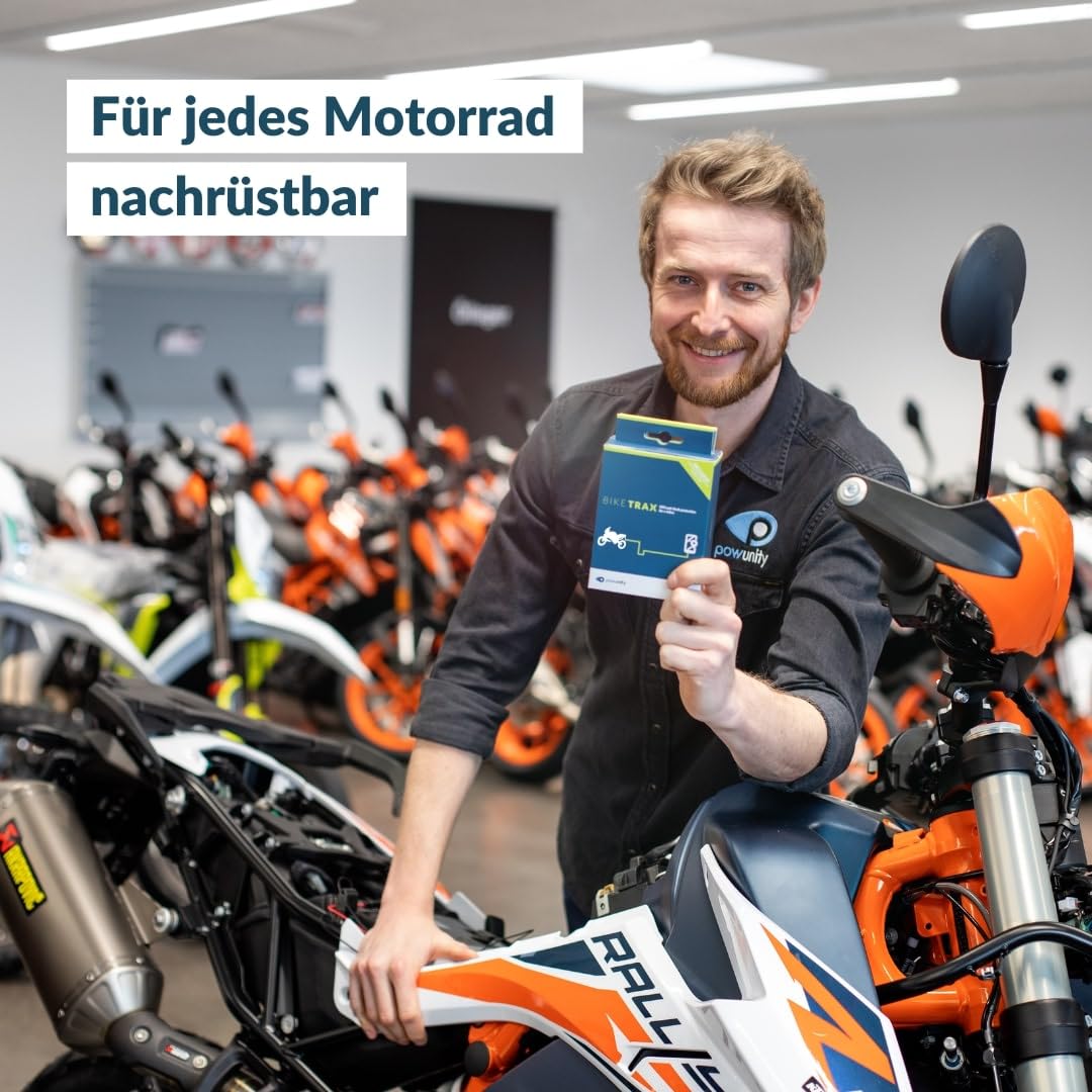 GPS-Tracker für E-Bikes — Motorrad kompatibel, lückenlose GPS-Übertragung in Europa — Diebstahlschutz, Echtzeit-Tracking mit Handy-App — inkl. SIM & Zusatzakku