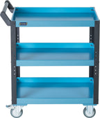 HAZET Servicewagen Assistent 167-3 | Stabile Stahlkonstruktion | Gesamttragkraft: 150 Kg | Vielseitig nutzbar | Auch bei hoher Last mobil und robust