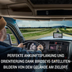 Garmin dēzlCam LGV 710 – LKW-Navi mit integrierter Dashcam, Kollisionswarner & Spurhalteassistenz. 7“ Farbdisplay, vorinstallierte EU Karten, fahrzeugspezifisches Routing & Satellitenbilder.