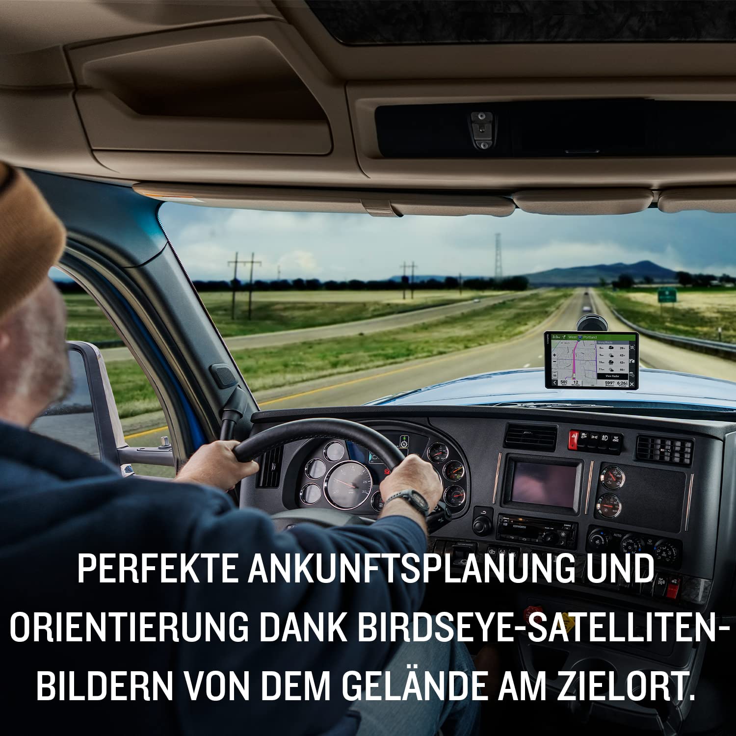 Garmin dēzlCam LGV 710 MT-D EU – LKW-Navi mit integrierter Dashcam, Kollisionswarner & Spurhalteassistenz. 7“ Farbdisplay, vorinstallierte EU Karten, fahrzeugspezifisches Routing & Satellitenbilder.