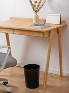 Cetomo 7.2L*6 Mülleimer, Abfalleimer, Papierkorb, Müllbehälter, Plastikmülleimer, Abfallbehälter für Papierabfall, Büro, Schlafzimmer, Kunststoff (PP), Schwarz, 7.2L (21 x 17.3 x 26.5 cm), 6er Set