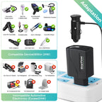 RoyPow KFZ Auto Power Supply Konverter Transformer 24W 12V2A AC zu DC Adapter 220V/240V zu 12V Auto Zigarettenanzünder Buchse