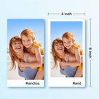 WOLFANG Fotodrucker, Sofortbilddrucker mit 54 Blatt (4 x 6 Zoll), unterstützt WLAN-Verbindung, kreative Fotobearbeitungs-Apps, für iOS/Android-Smartphone