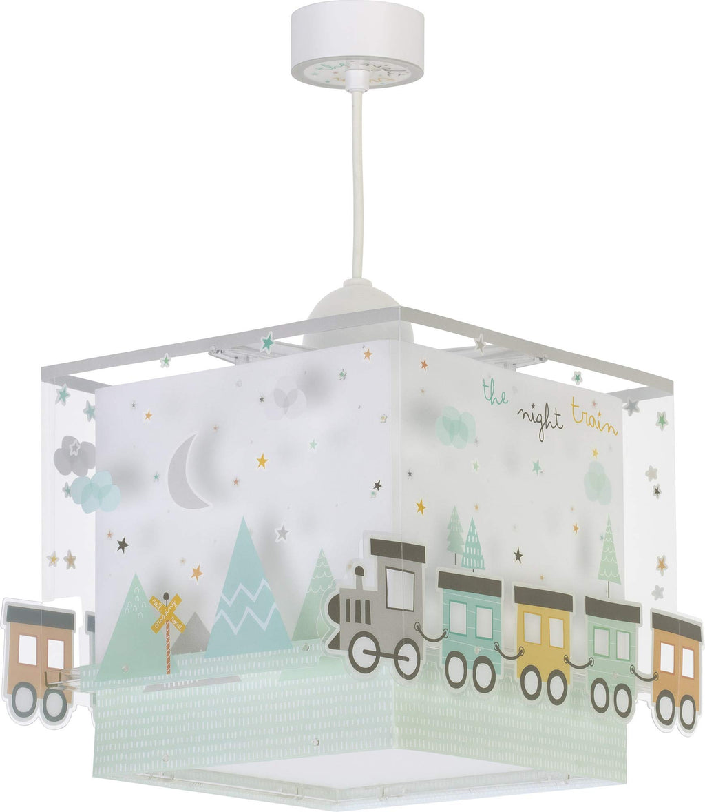 Dalber kinderlampe Pendelleuchte Hängelampe Zug Farben trainieren The Night Train Bunt