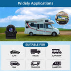 Uzone Rückfahrkamera Kabellos,Nachtsicht,IP68 Wasserdicht,Magnetisch,WiFi Rückfahrkamera Auto Smartphone APP für iPhone und Android,rückfahrkamera kabellos akku für Wohnwagen,Hitch,Pferdeanhänger