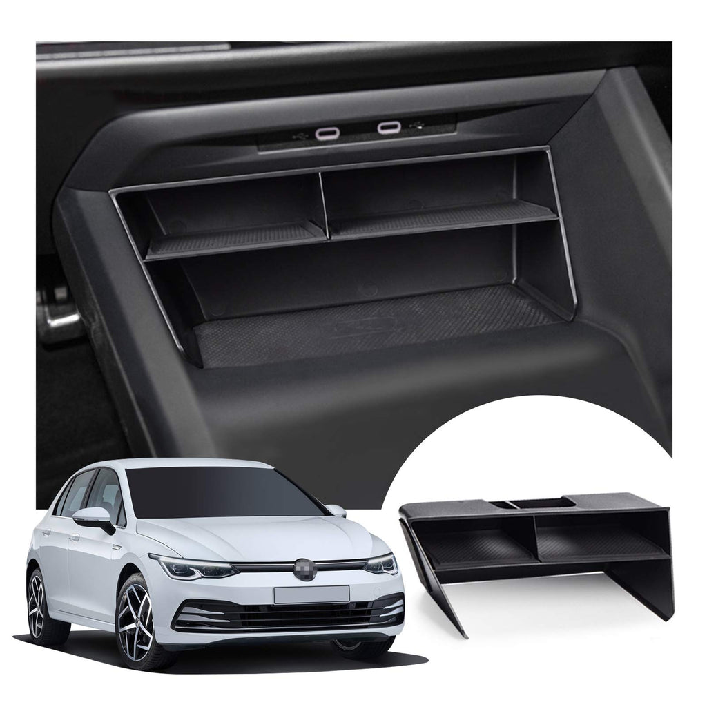 LFOTPP Ablagefach Mittelkonsole V W Golf Mk8 8 8.5, Auto Zubehör Organizer Aufbewahrungsbox Original