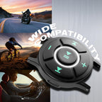 Doohoeek Bluetooth Fernbedienung mit Armband für iPhone & Android Phone, Tragbare Anruf/Musik/Foto-Fernsteuerung bei Outdoor Sport, Skifahren, Motorrad, Fahrad, IPX7 Wasserdicht
