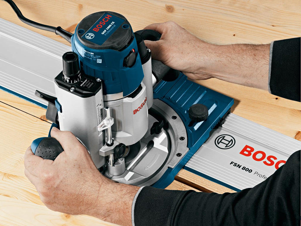 Bosch Professional Adapter für Führungsschiene FSN OFA (für den Einsatz beim geführten Fräsen mit Bosch FSN Führungsschienen)