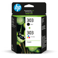 HP 303 (3YM92AE) Original Druckerpatronen Multipack (Schwarz + Tricolor) für HP ENVY 6200, 7100, 7134,7220e,7221e,7224e,7800,7900e HP Tango Printer.Schwarz - 1X 200 Seiten|Dreifarbig - 1 x 165 Seiten