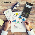 Casio FX-87DE Plus-2 Wissenschaftlich-Technischer Schulrechner, Schwarz