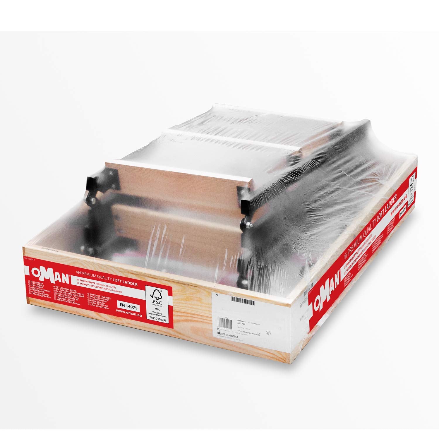 Bodentreppe Mini Thermo Speichertreppe 80x60 Holz Metallleiter