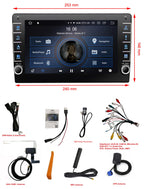 M.I.C. AVM9 Android 13 Autoradio mit navi: Snapdragon 665 6G+64G;8" IPS Display;4G SIM,Carplay,Android Auto,DAB+,DSP,BT 5,GPS: Ersatz für MQB Golf7 Octavia Passat Sportsvan Superb Tiguan Touran