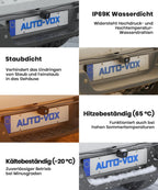 AUTO-VOX Rückfahrkamera kabellos: 5" 1080P Monitor,Dual-Channel,30 Min. Einbau,Stabile Digitale Funkübertragung,IP69K Wasserdicht & Nachtsicht,für SUV, LKW, PKW, Pickup,Anhänger