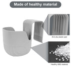 Storchenbeck Universal Becherhalter für Autositze, Kinderwagen, Rollstühle und mehr – Grau (1)