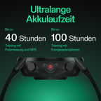 Polar Grit X Pro – GPS-Multisportuhr – Strapazierfähigkeit auf Militärstandard, Saphirglas, Pulsmessung am Handgelenk, Lange Akkulaufzeit, Navigation – Ideal für Outdoorsport, Geländelauf, Wandern