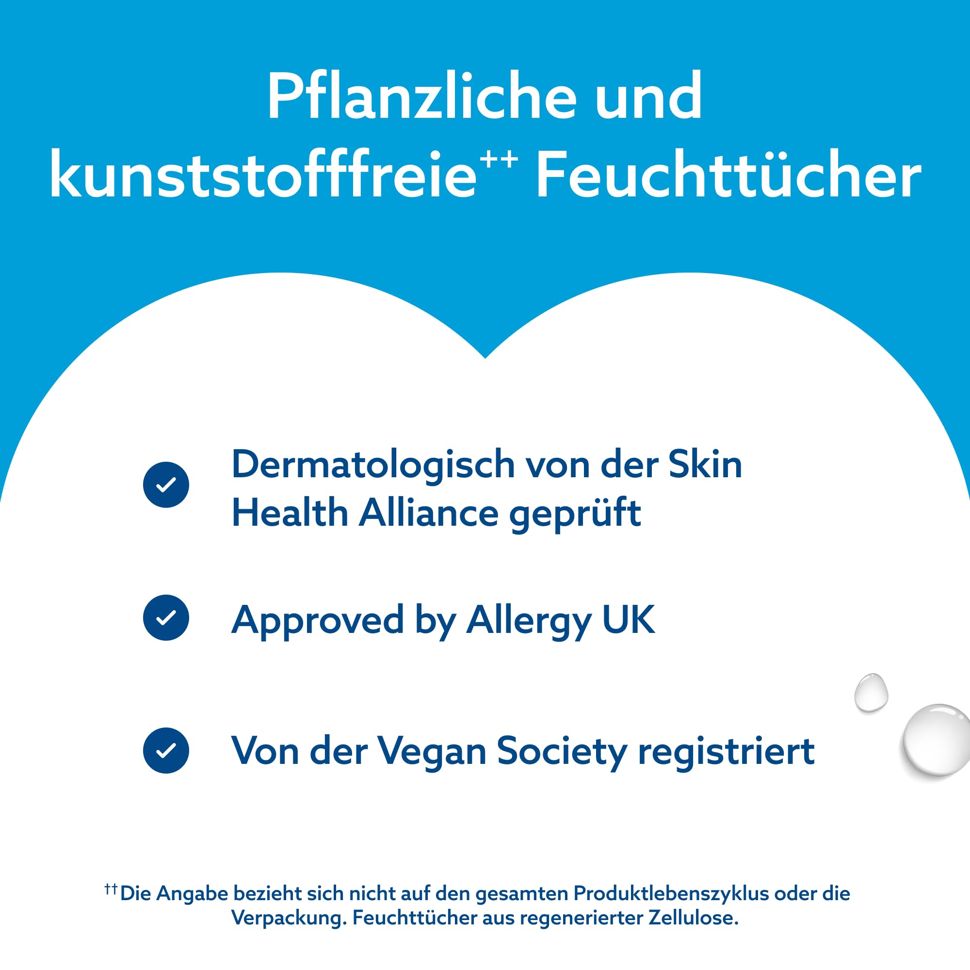 WaterWipes Sensitive+ Newborn & Baby Wipes, Feuchttücher für Neugeborene und Babys, 1080 Stück (18 Packungen), 3-in-1-Reinigung, Pflege, Schutz, 99,9% Wasser, parfümfrei