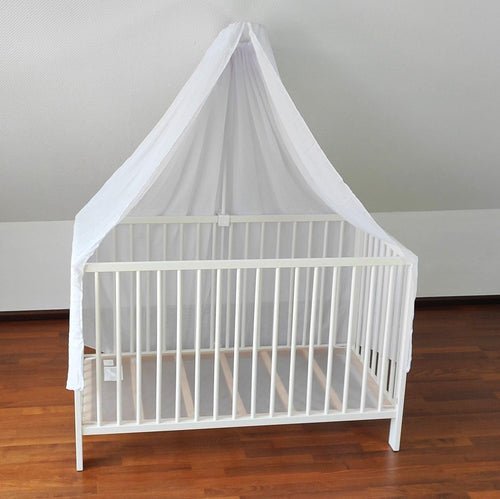 Babykajo Betthimmel Stange - Montierbare Himmelstange für Babybetten. Gestell aus Metall für Babybett Himmel Jungen und Mädchen - Gestell ohne Betthimmel.